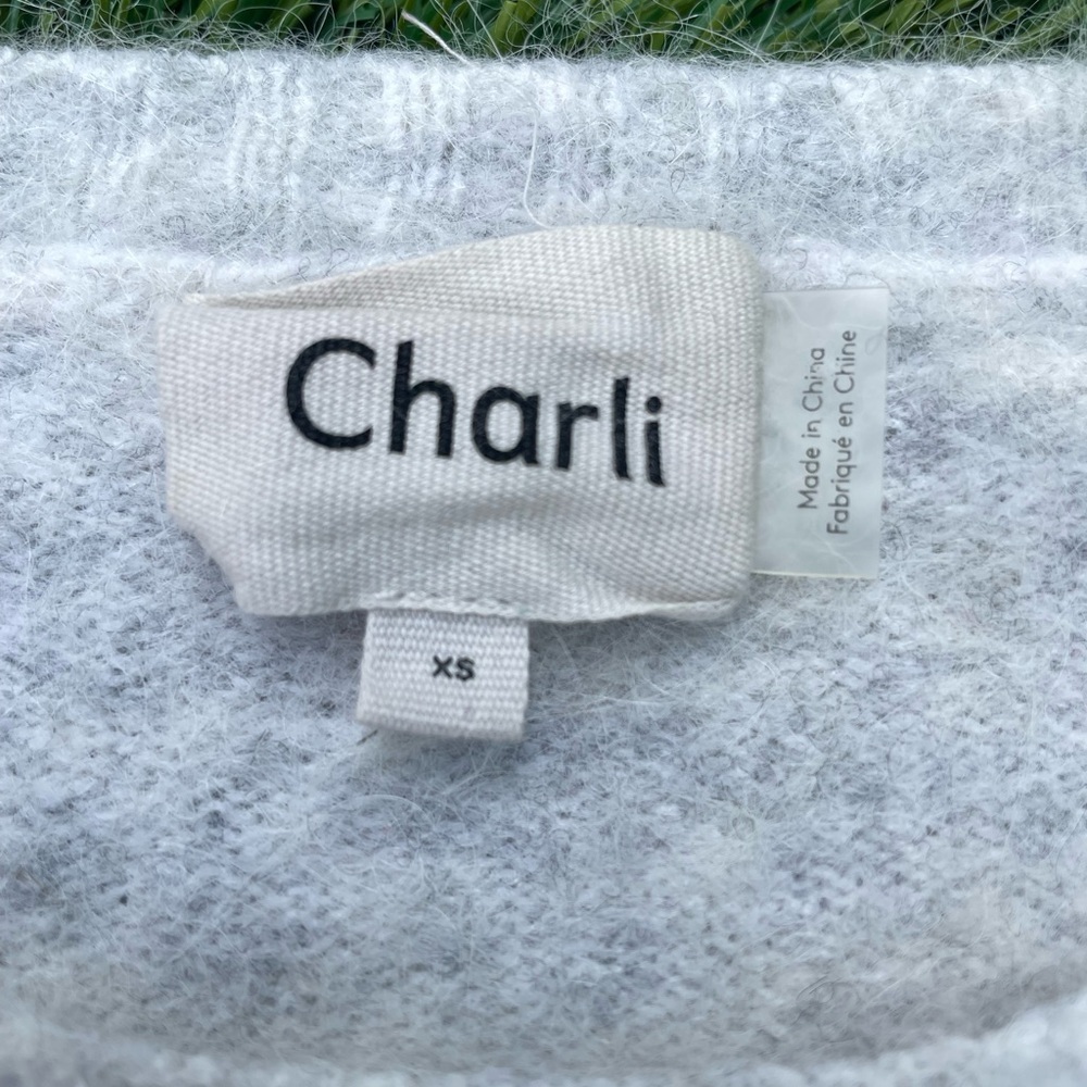 Anthropologie Charli Multicolor Striped Alpaca Blend Sweater (17” pit to pit) - Picture 6 of 9